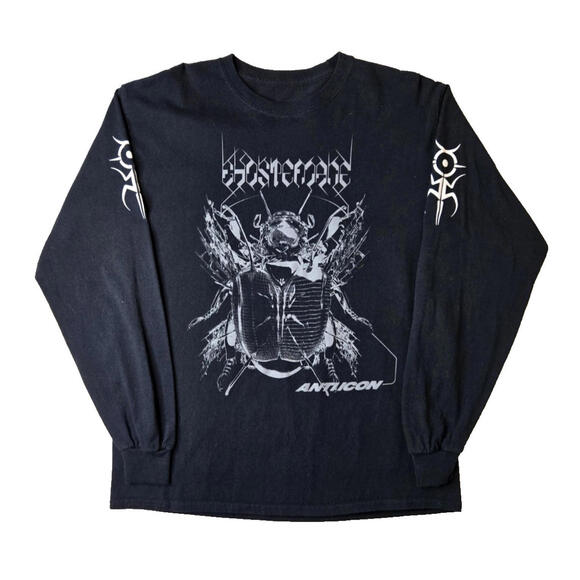Ghostmane Anti Icon Black Long Sleeve Graphic T Shirt Mens Large L - Picture 1 of 5